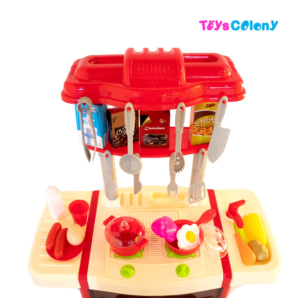 COOKING CHEF - MAINAN ANAK MASAK-MASAKAN LUXURY KITCHEN PLAY SET