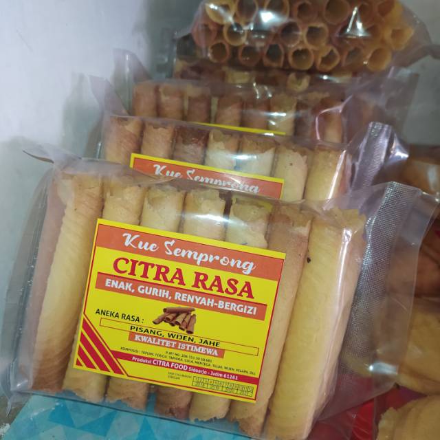 

Kue Semprong CITRA RASA