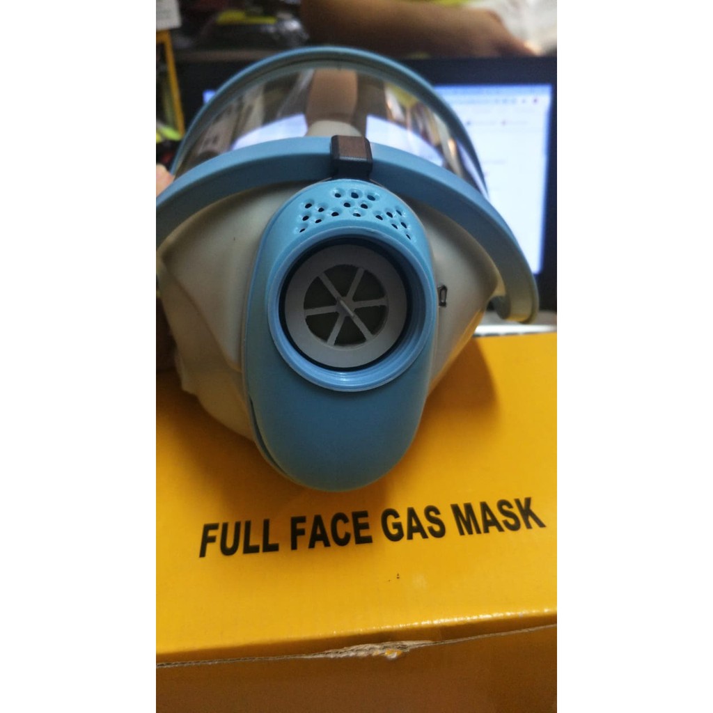 full face respirator masker wellsafe re-300