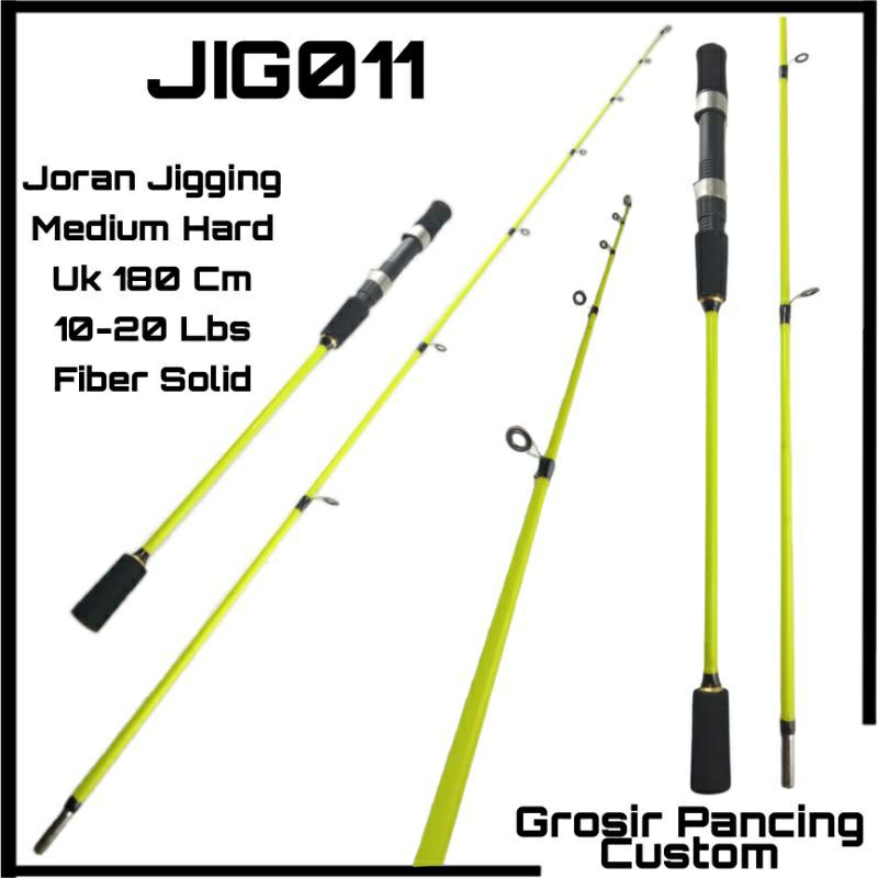 Joran Pancing Custom Fiber JIG Jigging 180Cm JIG011