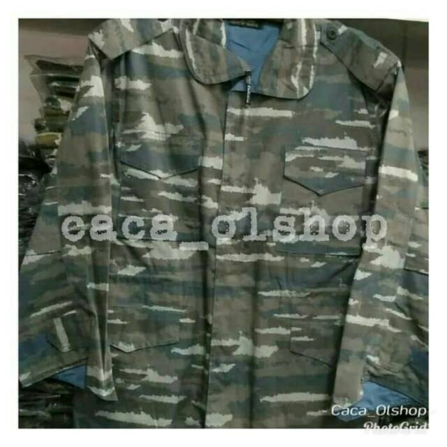 Product terbaik!!!Jaket Loreng TNI AL Layar Kapal Bolak balik Product Exclusive