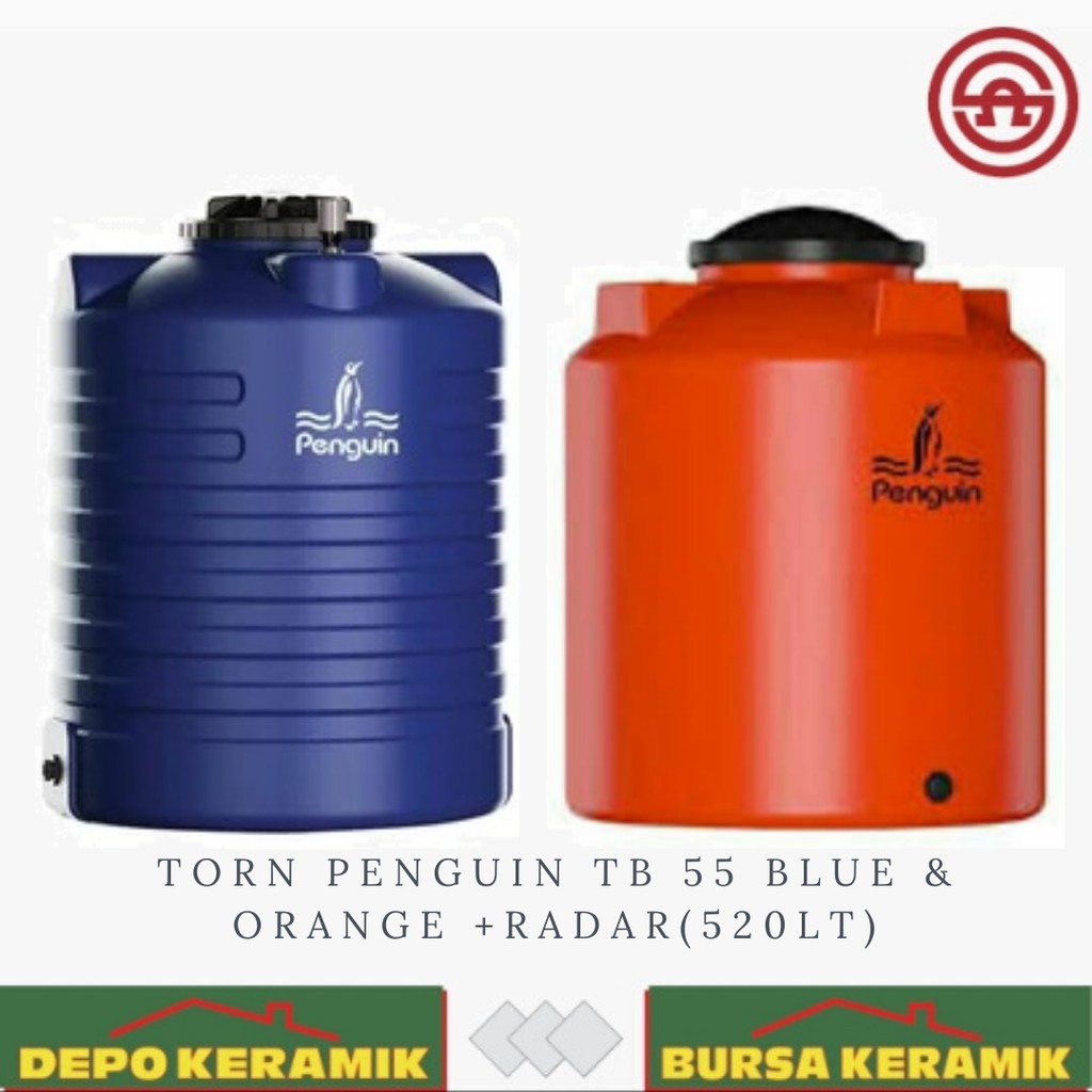 TORN PENGUIN TB 55 BLUE & ORANGE +RADAR (520LT) | Shopee Indonesia