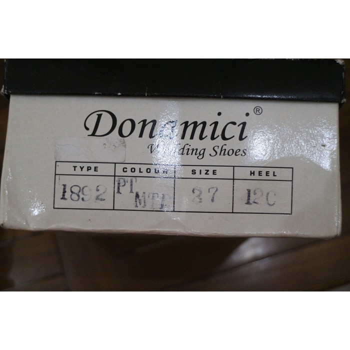 Preloved Donamici Wedding Shoes