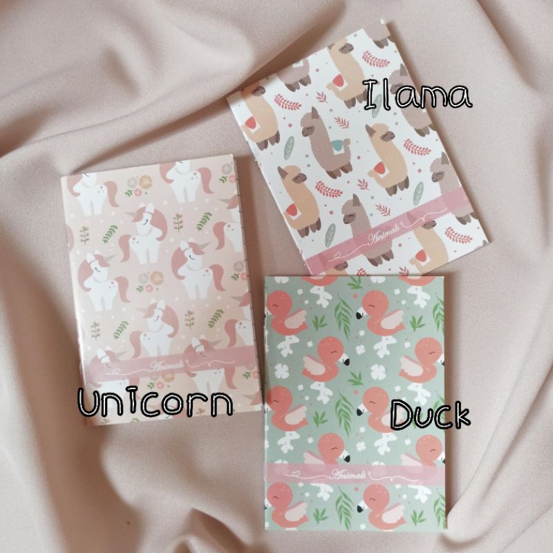 

Buku tulis kecil mini Notebook motif hewan lucu journal