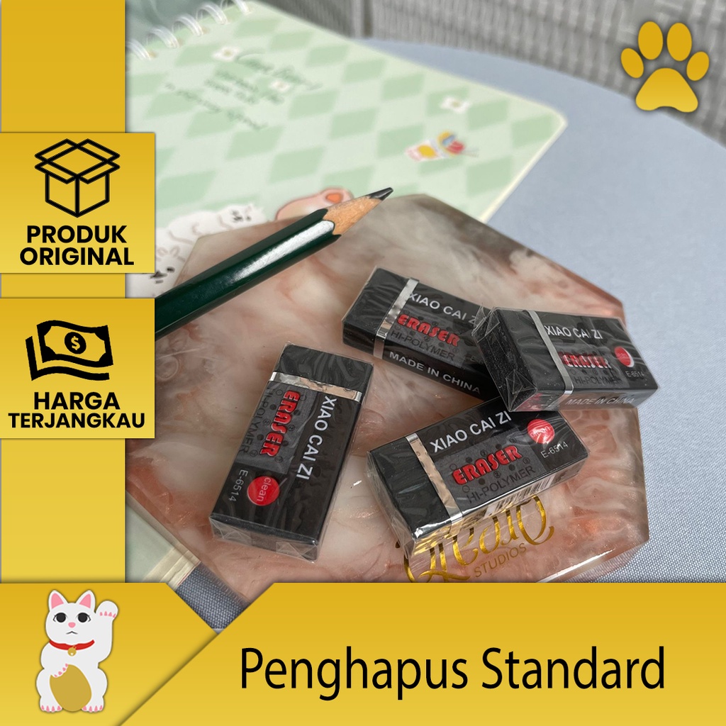 

[Luckyfortuna88] penghapus standard warna hitam eraser standard warna hitam kualitas bagus alat tulis alat tulis sekolah alat tulis sekolah lucu murah