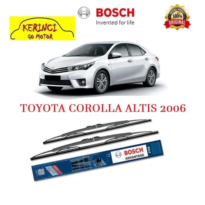 WIPER TOYOTA COROLLA ALTIS 2006 BOSCH ADVANTAGE - WIPER BOSCH COROLLA