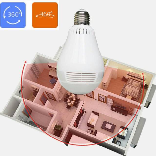 Cctv HP model lampu 2mp jernih