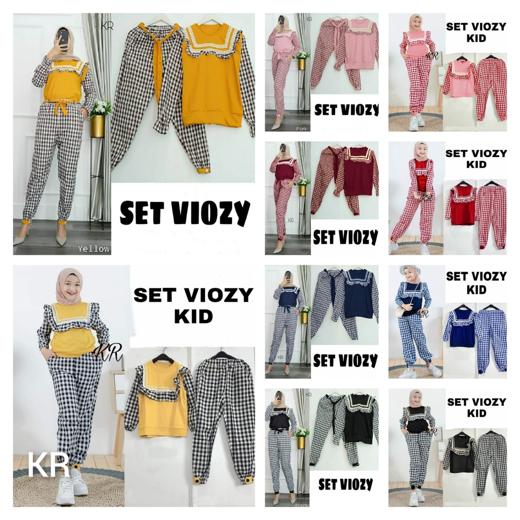 5 WARNA - CP MOMKID VIOZY NO JILBAB / SET VIOZY KOTAK DEWASA / SET VIOZY KOTAK KID