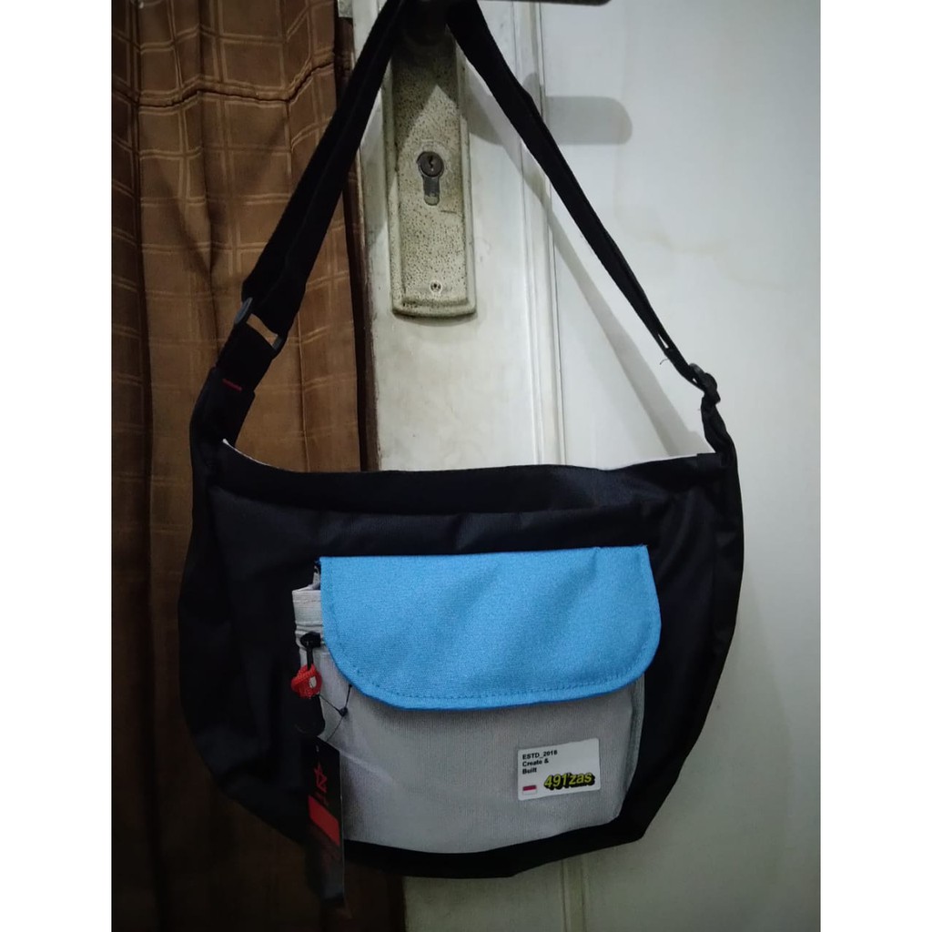 PROMO Tas slempang distro unisex multifungsi kedap air original 491zas