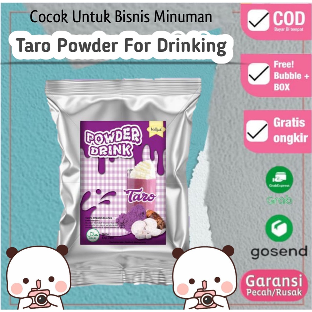 

Bubuk Minuman Taro 1 kg / Taro Powder Drinking