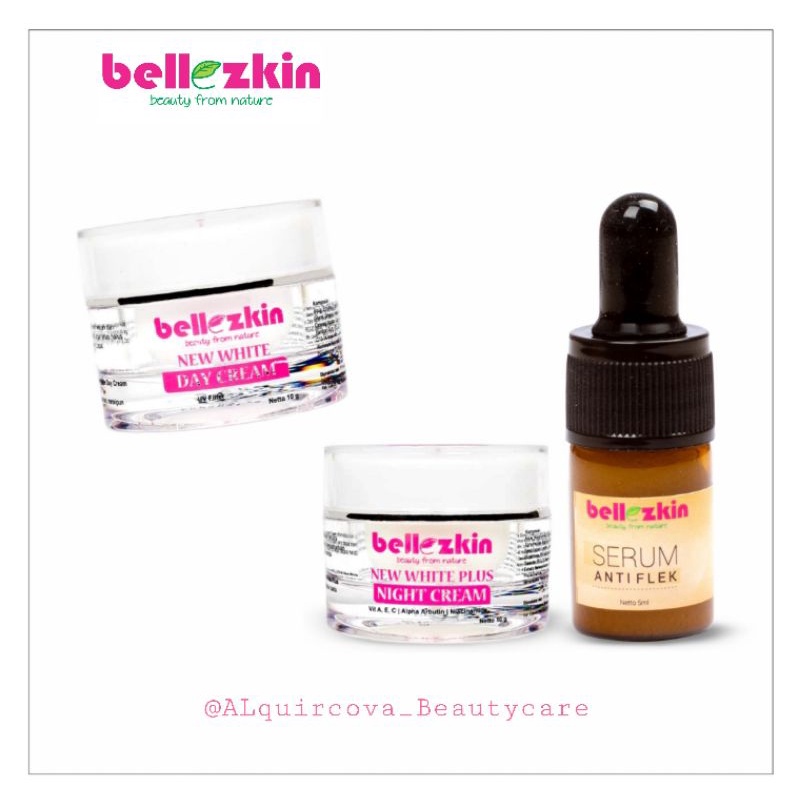 SUPER white beauty bellezkin bundle ( day+night plus+serum )