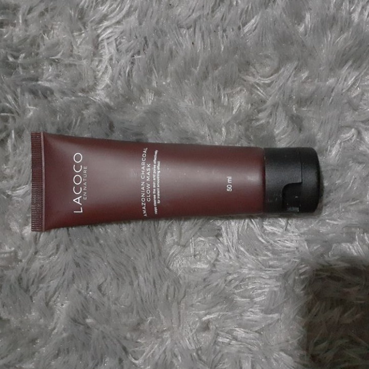 (NETT) Preloved Lacoco Amazonian Charcoal Glow Mask Preloved Masker Lacoco Preloved Lacoco Mask