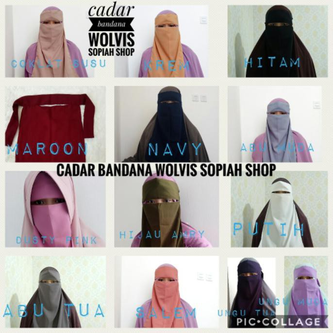 CADAR BANDANA NIQOB