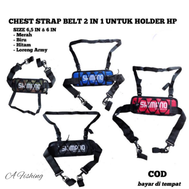 CHEST STRAP ROD BELT (SLEMPANG JORAN) UNTUK MEREKAM PAKAI HP