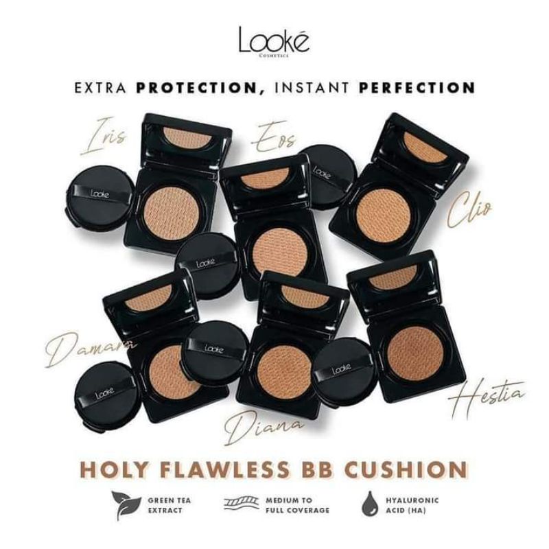 LOOKE HOLY FLAWLESS BB CUSHION/BB CUSHION LOOKE/BB CUSHION NASA