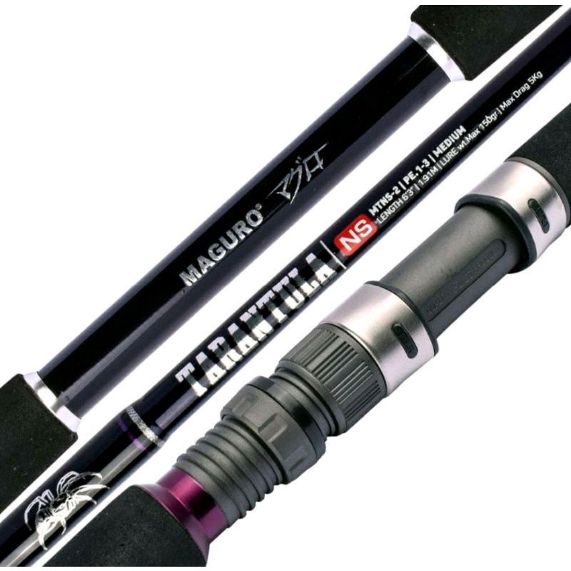 Joran Maguro Tarantula NS | Rod Jigging | Dasaran | Kuat | Pilih Ukuran