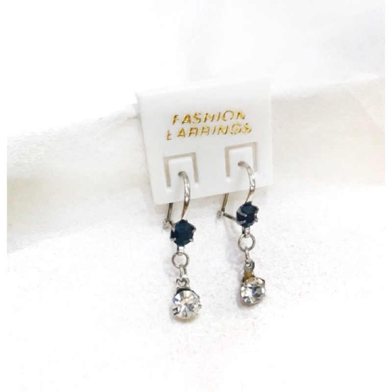 Anting monel permata anti karat anti iritsasi // anting wanita // anting monel