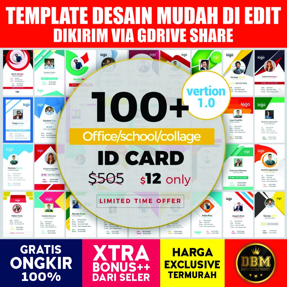 100+ Id Card Design - Photoshop &amp; Illustrator