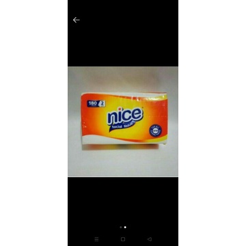 TISSUE NICE 180 SHEET 2 PLY ECERAN FACIAL-Nice 180