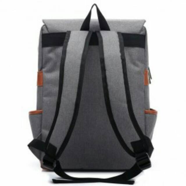 Tas Ransel Canvas OMFB0PLR - Light Gray