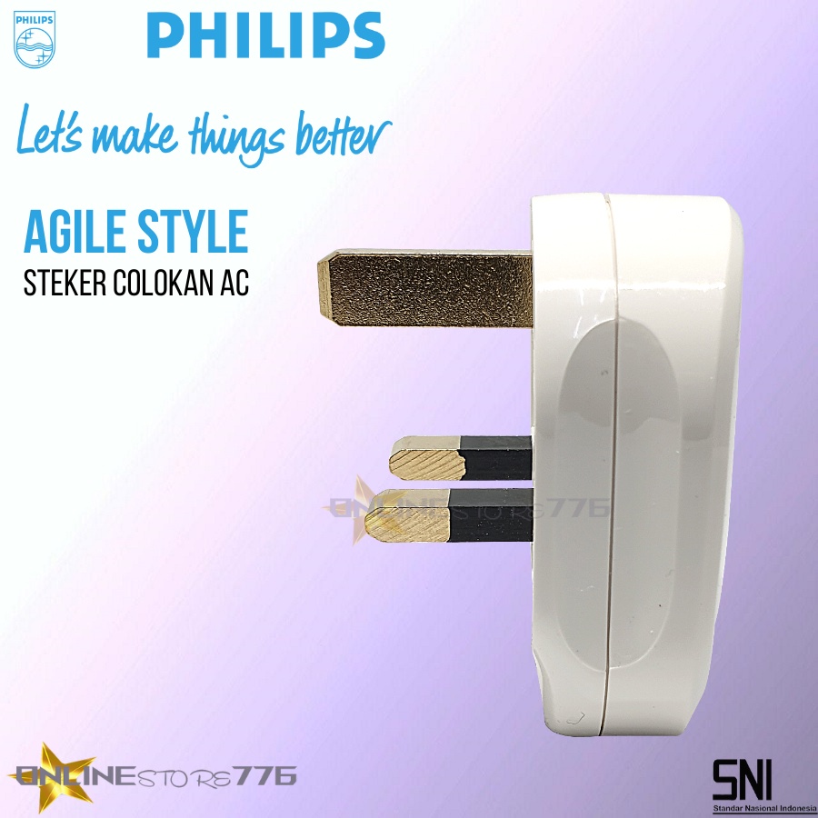 Steker AC PHILIPS AgileStyle AC Plug - Steker AC