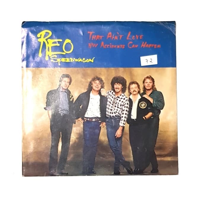Lagu Piringan Hitam / Vinyl 7" Bekas Reo Speedwagon - That Ain't Love