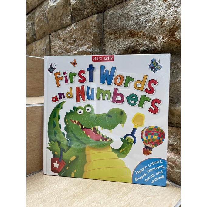 Buku Import First Words And Numbers 1+