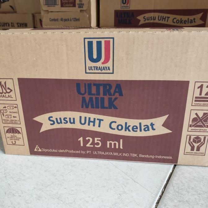 

BISA BAYAR DITEMPAT susu ultra 125ml coklat 1 dus isi40