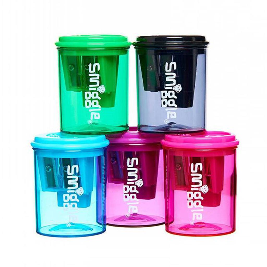 

Smiggle Swirler Triple Sharpener (green/black/pink)