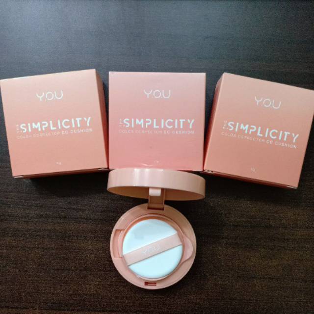 Y.O.U The Simplicity Color Corrector CC Cushion 15g | Shopee Indonesia