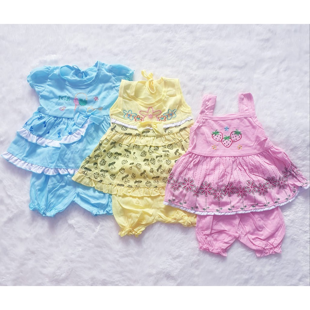 Paket Baju Bayi Murah / Baju Baby / Dress Baby / Baju Bayi 0-12 Bulan / Setelan Baby / Baju Anak