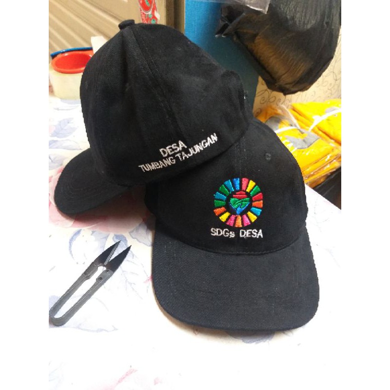 Topi SDGs Desa KEMENDESA topi custom Topi basebal