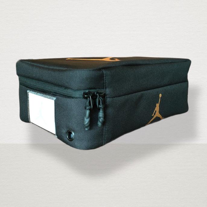 Jordan Shoe Box Bag Logo Gold
