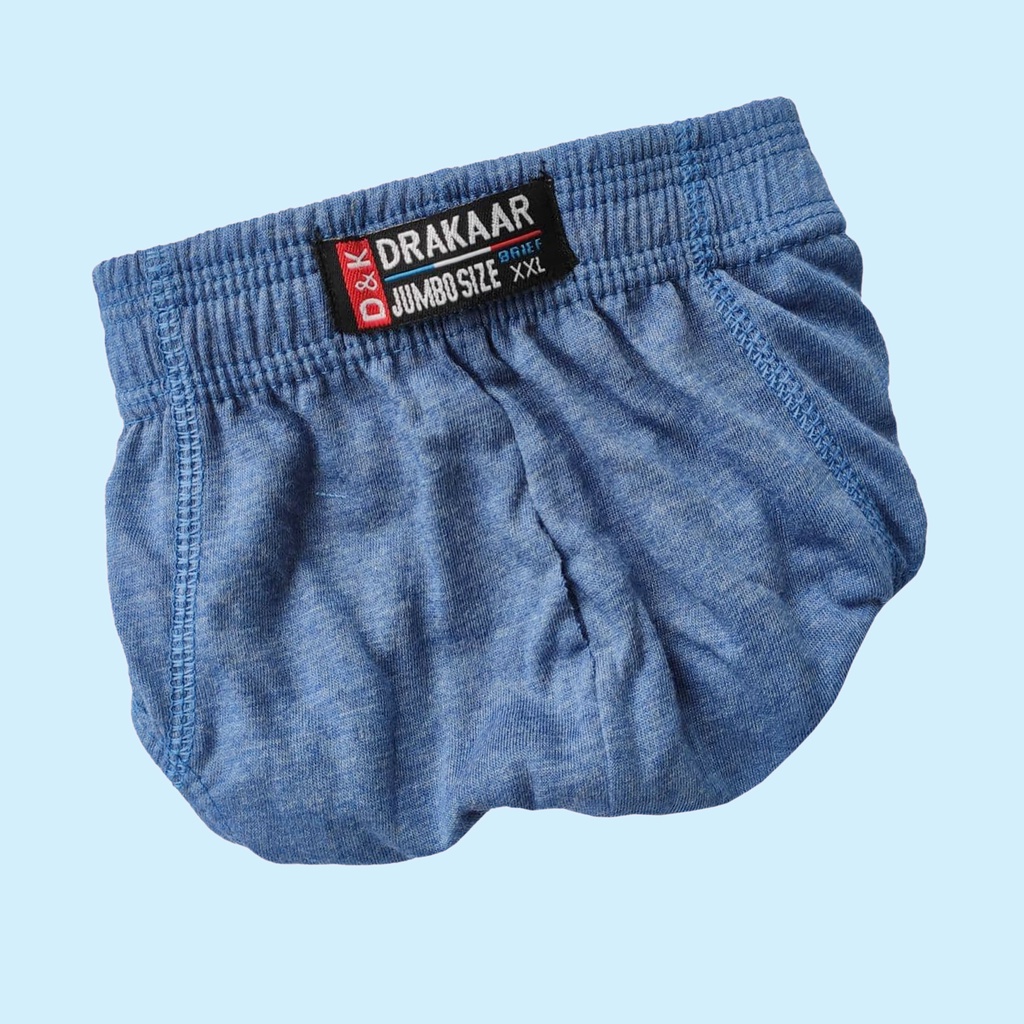 JUMBO 1 Kotak Isi 3Pcs Celana Dalam Pria Dewasa Bahan Adem Lembut Cd Termurah Super