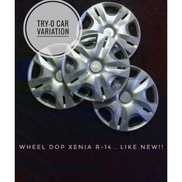 TUTUP VELG WHEELDOP XENIA RING 14 (HARGA 4 BIJI)