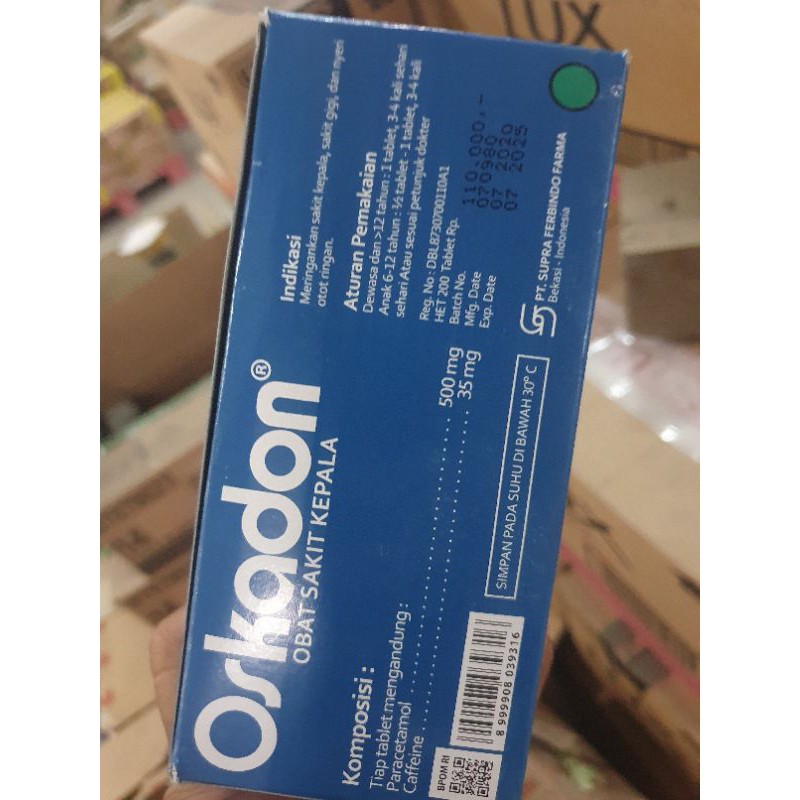 OSKADON TABLET 4S OBAT SAKIT KEPALA