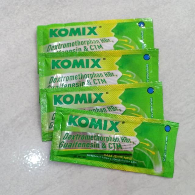 Jual Sirup Obat Batuk Komix Rasa Jeruk Nipis Shopee Indonesia