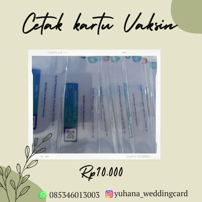 

Kartu Pvc