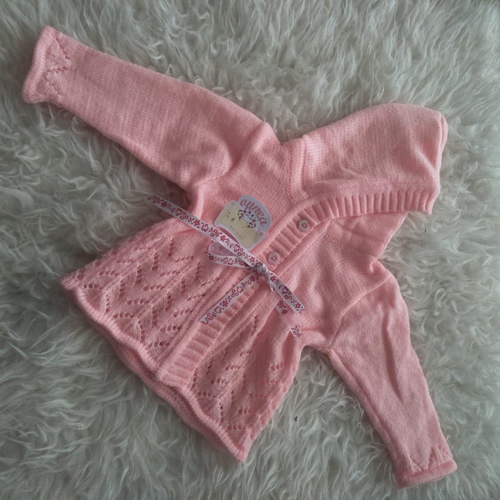 Jaket Bayi Rajut Onnea Warna Topi Laki Perempuan-31