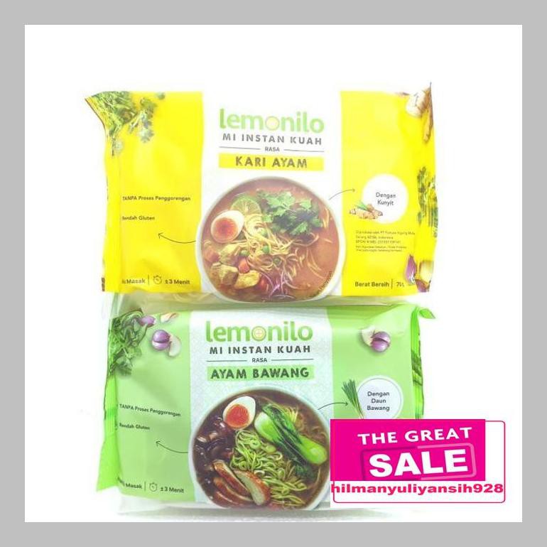 

Ch5Hil1 Lemonilo Mi Instan Kuah 70Gr - Ayam Bawang Hilchq1