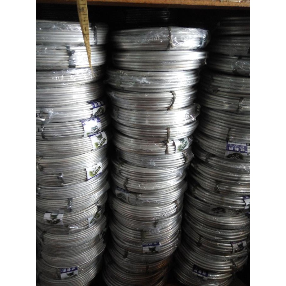 Terbaru Kawat Bonsai Berbagai Ukuran 1@6 Bahan Aluminium