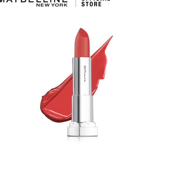 Big Seller Maybelline Color Sensational Satin Lipstick Make Up Risk Taker Coral Lipstick Satin W Shopee Indonesia