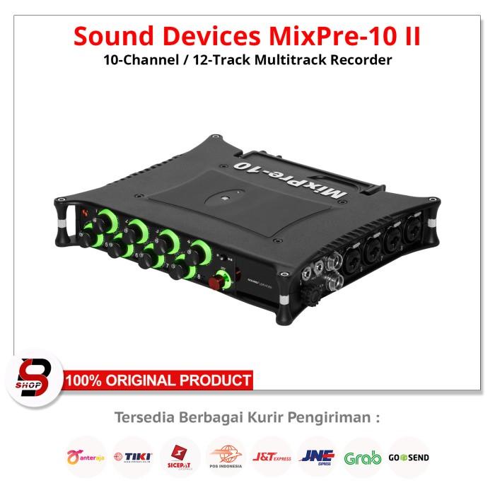 Sound Devices MixPre-10 II 10-Channel / 12-Track Multitrack Recorder