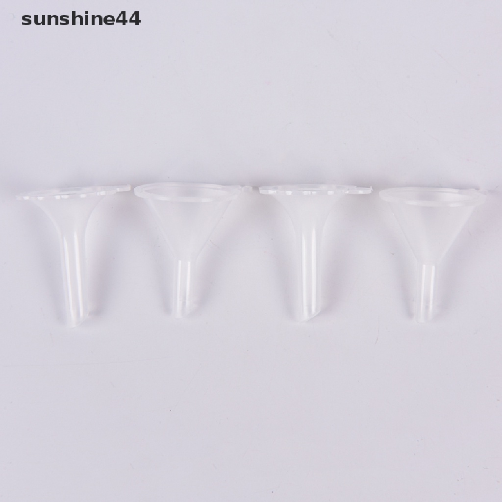 Sunshine 2pcs Corong Plastik Mini Untuk Diffuser Cairan / Minyak  2pcs Corong Mini Bahan Plastik Untuk Minyak / Cairan  2 Pcs Min Min Min Bahan Plastik Untuk Rumah