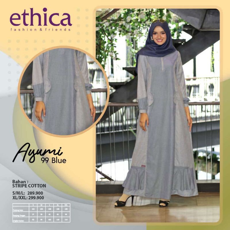 Ayumi 99 Ethica, Gamis Ethica Ayumi 99, Gamis Ethica Dewasa