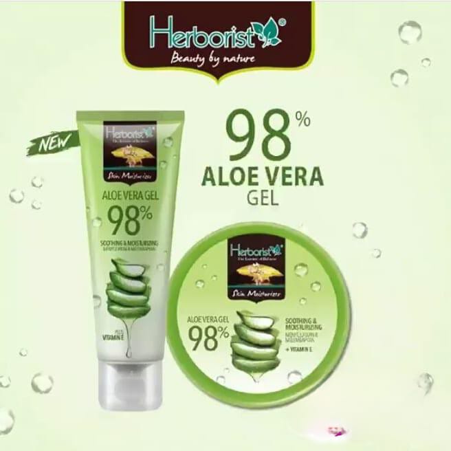 Herborist Aloe Vera Gel TUBE 100gr | Herborist Aloe Vera Gel JAR 250gr | Herboris