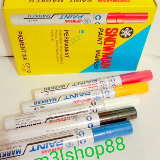 

Spidol paint marker / spidol cat snowman-1 pcs