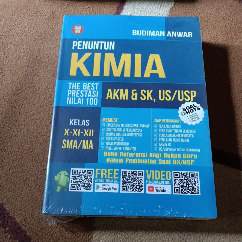 Yrama Widya - Buku Penuntun Kimia AKM & SK, US/USP untuk kelas X-XI-XII