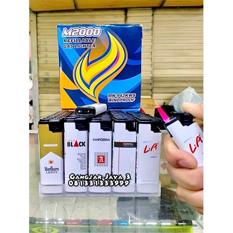 korek Bara bisa di isi ulang 50pc