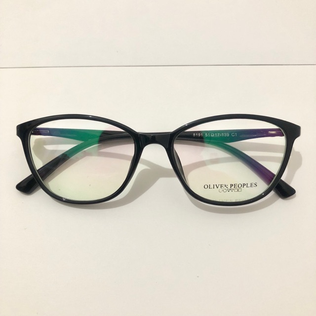 Kacamata Cateye Oliver Peoples Hitam Premium